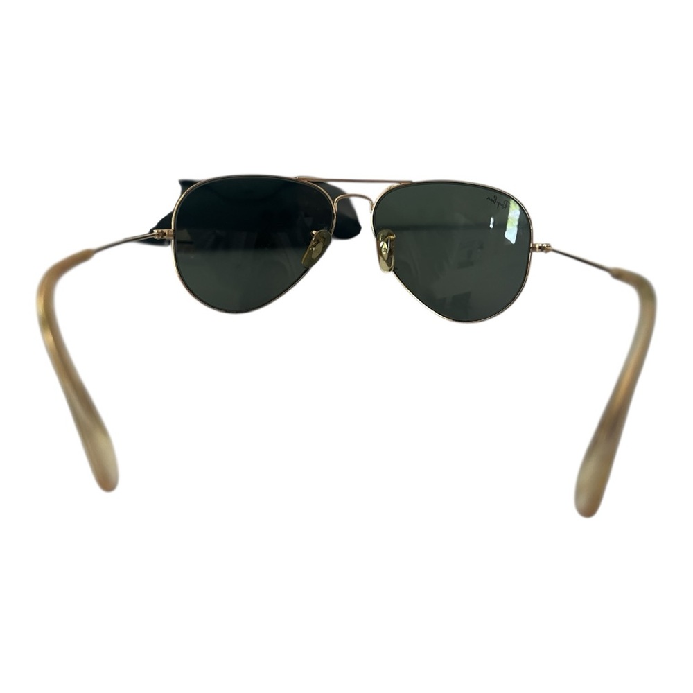 Vintage Ray Ban Bausch Gold 58mm Aviator Sunglasses 58-14 - Picture 8 of 13